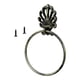 thumbnail image 4 of Toallero con aros para colgar toallas, organizador vintage de pared para decoración del hogar, accesorios de baño de estilo rústico, para hotel o, 4 of 7