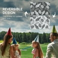thumbnail image 4 of Tapis Extérieur Réversible pour VR, Tapis de Sol de Patio 6 Pieds x 9 Pieds, Gris et Blanc, 4 of 10