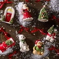 thumbnail image 6 of Spode Christmas Tree Teddy Bear Ornament, Durable Holiday Ornament for Festive Decor & Winter Wonderland Display - Sleek Seasonal Ornaments for Tree, Mantel, Holiday Home Decoration, 6 of 6