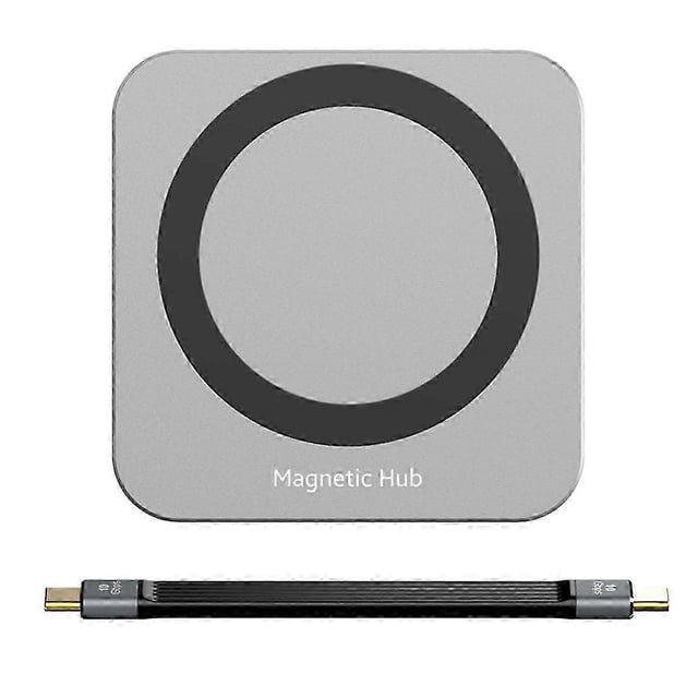 8 in One USB C Hub with M.2 NVMe/SATA SSD Enclosure USB C Hub Adapter 10Gbps PD100W USB-C 3.2 for M.2 NVMe & SATA SSD
