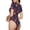 Skull Mushroom, variant on Retro Vinyl Records Womens One Piece Swimsuits Modest Tummy Control Bathing Suits Lace Up Slimming Swim Suit-X-Large