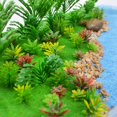 thumbnail image 3 of 110 Uds. Modelo de plantas, árboles de juguete en miniatura, paisaje de tren, árboles de jardín de hadas, modelo de árboles de Diorama, paisaje, parque ferroviario, escena de jardín, arquitectura, mod, 3 of 5