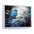 thumbnail image 2 of Designart "Avian Watercolor Halo II" Animals Bird Floater Framed Wall Art Prints, 2 of 5