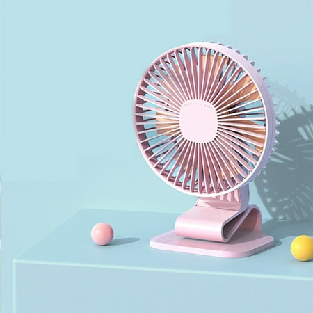

Fjofpr USB Desk Fan Small But Powerful Portable Quiet 3 Speeds Desktop Personal Fan Adjustment Mini Fan For Better Cool-ing Home Office Car Indoor Outdoor