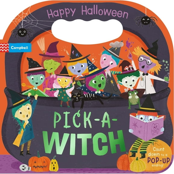 Pick a Pick-A-Witch: Happy Halloween!, (Board Book)