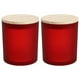 thumbnail image 2 of 2 unids Copas de vela de cristal creativas de 2 piezas Tazas de vela de estilo simple Decoraciones para el hogar con estilo, 2 of 4