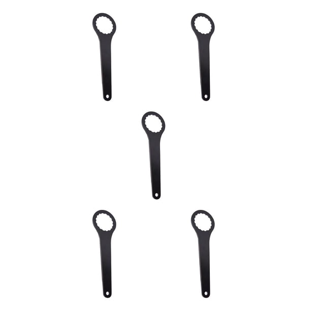 Llave de ciclo Greeniant ZTTO para soporte inferior doble extremo color Negro 5 piezas