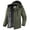 Army Green, variant on Gealkoca Men's Heavyweight Insulated Winter Parka – Waterproof Windproof Snow Coat with Sherpa Lining & Detachable Hood, Outdoor Hiking Jacket with Zipper Pockets (M-6XL)