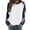Navy, variant on Gkeoshab Pullover Sweaters for Women Round Neck Long Sleeve Shirts for Women Casual Fall Tops Lightweight Tunic Sweaters Fashion Clothes Loose Fit 2026 AG L