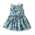 thumbnail image 5 of Summer Savings Clearance! Edvintorg Summer Dress For Girls 12Months-6Years Toddler Kids Baby Girls Dresses Retro Print Sleeveless Princess Dress Party, 5 of 7