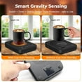thumbnail image 4 of Coffee Mug Warmer Fast Heating Coffee Cup Warmer for Desk Auto Shut Off 3 Temp Settings Smart Electric Beverage Warmer, 4 of 7