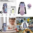 thumbnail image 7 of KUIFORTI Blue Axolotl School Bag with Lunch Bag, 4 Piece Kids Backpack Set for Teens Elementary Middle School, Fashion Boys Girls Bookbag with Pencil Pouch Water Bottle Sleeve Back to School Supplies, 7 of 7