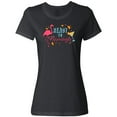 thumbnail image 3 of Inktastic Ready to Flamingle- Flamingo Party Women's T-Shirt, 3 of 5
