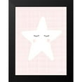 thumbnail image 2 of Larson, Lisa 15x18 Black Modern Framed Museum Art Print Titled - Star on Pink, 2 of 5