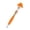 E, variant on 5 Pcs Mop Head Pens, Cute Mop Decor Ballpoint Pen with Plush Hair Smile Face Toppers, Multifunctional Novelty Cartoon Click Signing Stylus Pens, Funny Writing Pen, Funny Pen Birthday Gifts