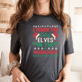 thumbnail image 3 of I Teach the Cutest Elves in the Workshop Shirt Print for Fall, 3 of 7
