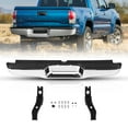 thumbnail image 1 of VEVOR Rear Step Bumper Chrome Steel Bumper Assembly for 1995-2004-Toyota Tacoma, 1 of 9