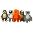 thumbnail image 6 of Ultra Soft Dog Toys Oh So Cute Bark Cuddle Buddies Furry Zoo Animal Squeakers (Brown Monkey Small), 6 of 7