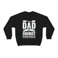 thumbnail image 2 of Dad Chemist Nothing Scares me Papa Father's Day Unisex Sweatshirt S-2XL, 2 of 5