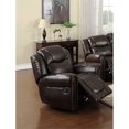 thumbnail image 5 of Star Home Living Corp 3-piece Faux Leather Living Room Set in Espresso, 5 of 5