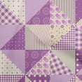 thumbnail image 1 of oneOone Rayon Dusty Purple Fabric Fabric For Sewing Printed Craft Fabric By The Yard 56 Inch Wide, 1 of 8