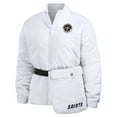 thumbnail image 2 of Women's WEAR by Erin Andrews  White New Orleans Saints Packaway Full-Zip Puffer Jacket, 2 of 6