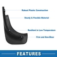 thumbnail image 6 of Unique Bargains Automotive Mud Guards Splash for Compatible for Volkswagen Touareg 2011-2016, 6 of 6