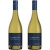 Luminara Alcohol-Removed Chardonnay – Premium Non-Alcoholic White Wine from Napa Valley – 750ml Bottle - 2 Pack