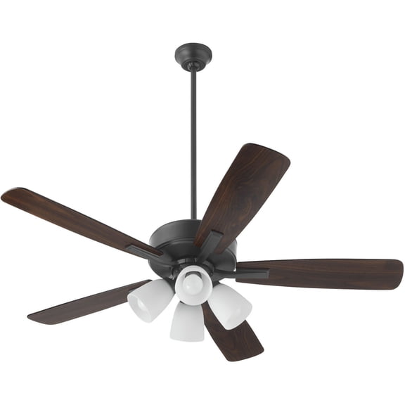 Quorum Lighting - Ovation - 5 Blade Ceiling Fan with Light Kit-18.25 Inches Tall