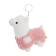thumbnail image 2 of YujiCraft Llama Plush Keychain Pendant, Alpaca Stuffed Animal Keyring for Girls Boys Bag Charm,Pink, 2 of 4