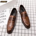 thumbnail image 2 of Men's Warm Penny Loafers Slip-On Dress Shoes Comfortable Non-Slip Business Casual Walking Shoes for Office and Daily Wear, 2 of 8