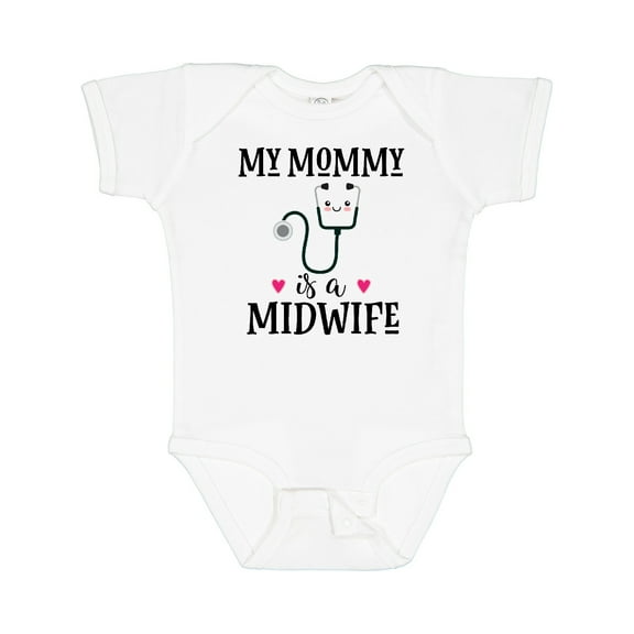 Inktastic Midwife Mom Baby Girls Baby Bodysuit