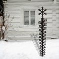 thumbnail image 4 of Sunshinehomely Snow Gauge Outdoor, 24 Inch Snow Measuring Stick, Metal Christmas Snow Gauge, Winter Snow Ruler Snowfall Measuring Gauge, Iron Art Snow Gauge for Christmas Yard Decorations, 4 of 7
