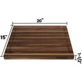 thumbnail image 4 of CONSDAN Black Walnut Cutting Baord for Kitchen, 20" x 15", USA Grown Hardwood, 1.5" Thick, 4 of 8