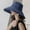 Navy, variant on Weikingp Sun Hats for Women Women Japanese Foldable Solid Color Leides Fisherman Hat Elegant Beach Hat Sun Hat Fascinators Hats for Women Bucket Hats for Woman () Beige Polyester