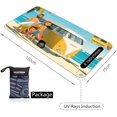 thumbnail image 2 of Sports Towel Beach Towel with Carry Bag - Fast Drying Absorbent Towel, 2 of 5