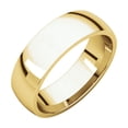 thumbnail image 1 of Jewels By Lux 14K Yellow Gold 6mm Light Comfort Fit Wedding Ring Band Size 11, 1 of 3