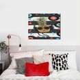 thumbnail image 4 of Lsque Pineapple With Black Glasses Print Wall Art – Decorative Picture for Living Room, Bedroom, and Office (Horizontal), 4 of 6
