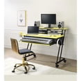 thumbnail image 5 of Home Square 2-Piece Set with Office Chair and Recording Studio Desk, 5 of 9