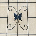 thumbnail image 6 of 4 Pack Metal Garden Trellis 86.7" x 19.7" Rustproof Trellis for Climbing Plants Outdoor Flower Support Black, 6 of 14