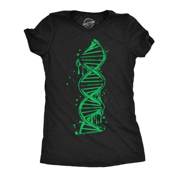 Womens Drippy DNA Funny T Shirts Science Graphic Tee for Ladies Womens Graphic Tees