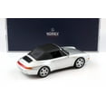 thumbnail image 4 of 1993 Porsche 911 Cabriolet Silver 1/18 Diecast Model Car by Norev, 4 of 5