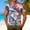 Light Blue, variant on Men's 3D Abstract Print V-Neck T-Shirt With Short Sleeve And Chest Pocket Featuring Artistic Casual Tee Red XXL