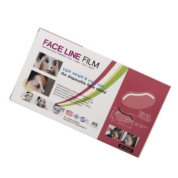 Aellinatey Disposable Face Shield Hair Coloring Face Shield Hair Cutting Face Protector