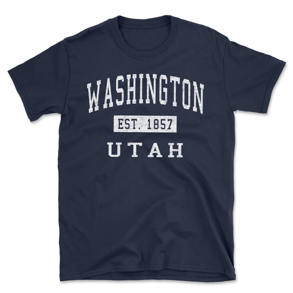Washington Utah Classic Established Men's Cotton T-Shirt