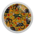 thumbnail image 1 of 4PCS Round Skull Cabinet Fluorescence Knob Glowing in the Dark Furniture Drawer Pulls Handle with Screws, 1 of 5