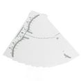 thumbnail image 1 of Juego De Plantillas De Regla Para Cejas, Plantilla Adhesiva De Microblading Para Cejas Que Evita Resbalones Para Tatuajes De Cejas, 1 of 7