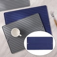 thumbnail image 4 of Mat de comedor Sunnimix resistente al calor Almohadillas de aislamiento térmico Azul pequeño, 4 of 8