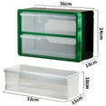 thumbnail image 1 of BTOER Plastic Drawer Parts Box Cabinet hardware Component Storage Wall Mount organizer, 1 of 6