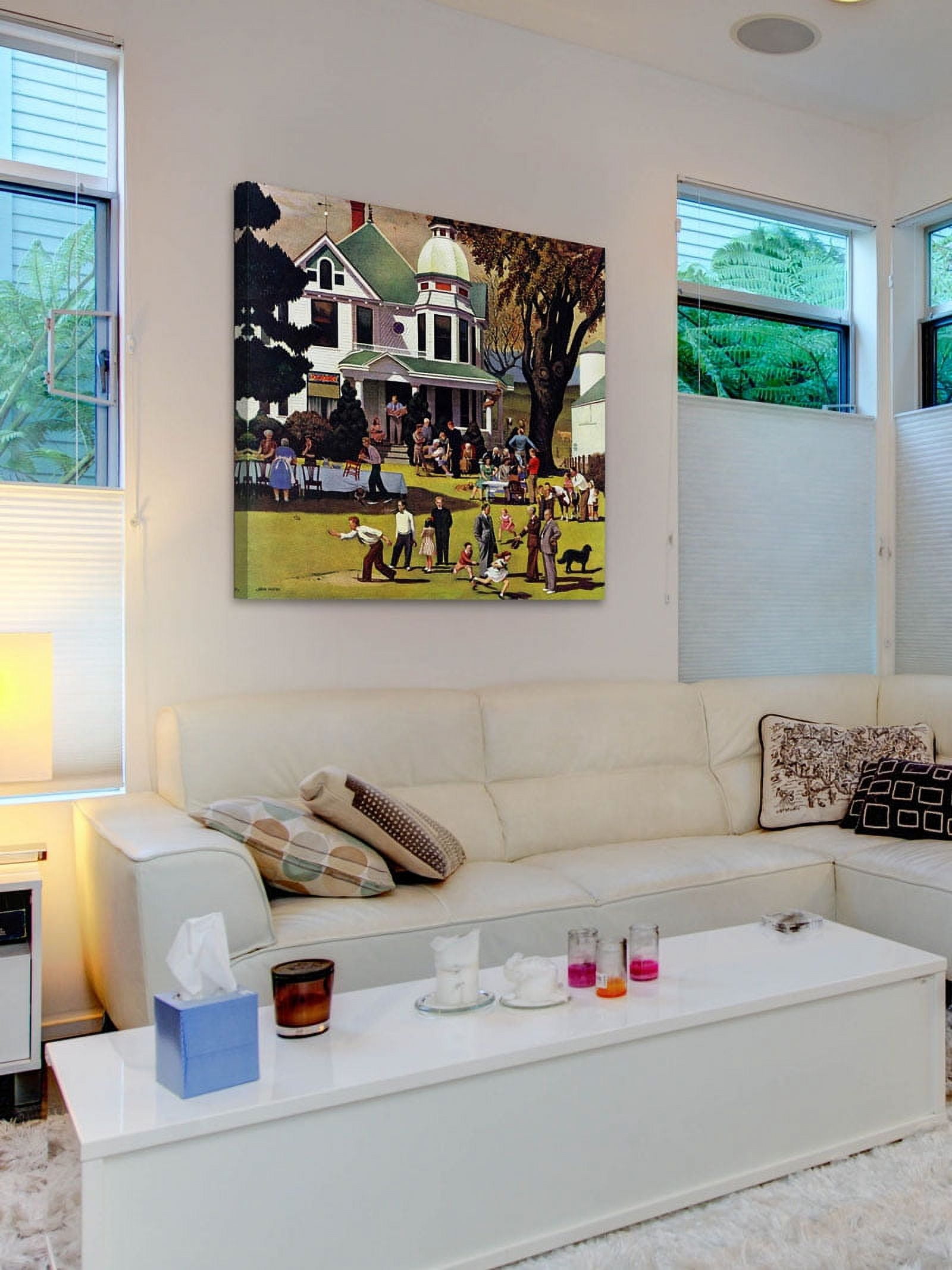 Marmont Hill "Family Reunion" by John Falter Painting Print on Canvas